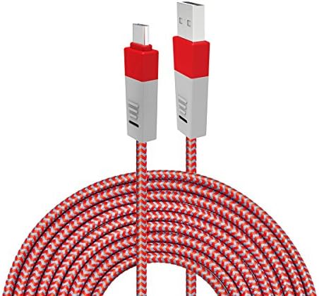 Type C USB Cable, MIVINE 10Ft Nylon Braided USB C Fast Charging Data Cable for Galaxy Note 8 S9 S9+ S8 S8+, ZTE ZMAX Pro Axon, Oneplus 3T 5 5T, Nexus 6P 5X Pixel 2 XL, LG G6 G5 V20, Nintendo Switch