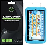 Dmax Armor [3-Pack] for Kurio Next 7 inch Kids Tablet Screen Protector, Anti-Bubble High Definition Clear Shield - Lifetime Replacement