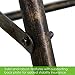 Yaheetech Premium Iron Porch Swing Stand Frame Heavy Duty Outdoor for Gardens/Lawns/Backyards and Patios