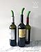 Hawwwy Pickle Wine Stopper - Set of 2 - Leak Proof, Premium Wine Bottle Stoppers - Ideal Gift - Cute Accessories - Funny Bottle Stopper with Gift Box