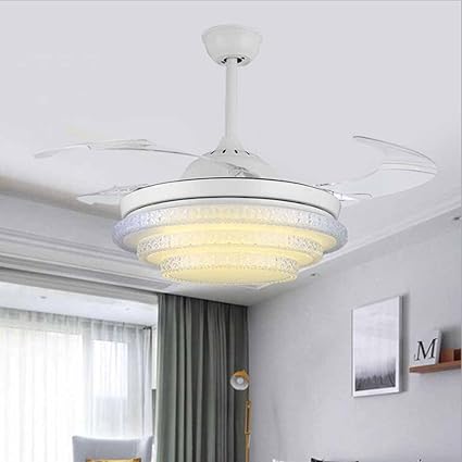 Diy Familyfan Chandelier Led Crystal Ceiling Lamp Modern