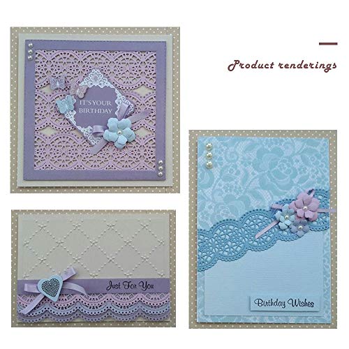MultiBey Metal Cutting Dies for Scrapbooking Lace Edge - DIY Crafts Carbon Steel Embossing Handmade Stencils Template for Paper Card Making DÃ©cor