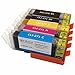 Edible Ink Cartridge PGI270 CLI271-Pack of 5 for Canon PIXMA MG5720 MG6820 MG7720 Printers for Edible Paper Printing by Uni-Kolor