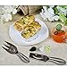 Yummy Sam Cheese Knife Happy Faces Flatware Set Dinnerware Cheese sets Cheese Fork Cheese Knife Stainless Steel Cheese Shovel, Cheese Slicer Cheese Cutter, Set of 4