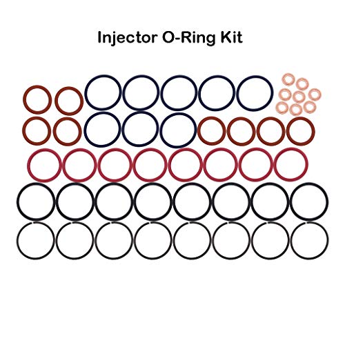 Fuel Injector Sleeve Cup Removal Tool & Install Kit for 7.3L Ford Powerstroke, with Injector O-Ring Kit and Injector Cup Sleeve Plug (Multicolor, 20 pcs) - Thumbnail 3