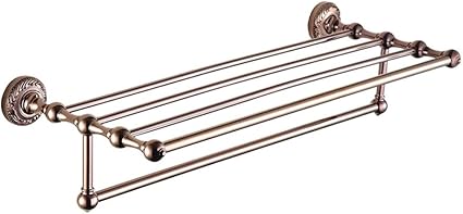 Towel Rack Colgador de Pared de latón toallero con toallero ...