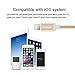 Lightning Cable [3 Pack] Ansuda [2.5FT 3FT 5FT] Nylon Braided Charging Cable Data & Sync Charging Cord 8-Pin Lightning to USB Cable Charger for iPhone7/7 plus iPhone6/6s/6 plus/6s plus, iPhone 5/5s…