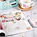 Yaomiao 400 Pieces Flower Stickers Flower Journal Stickers for Scrapbook Planners Phone Cases, Laptops