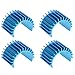 JFtech 4pcs Aluminum 380 Motor Heat Sink Heatsink Cooling Fins for RC HSP Tamiya Traxxas 1/16 Car