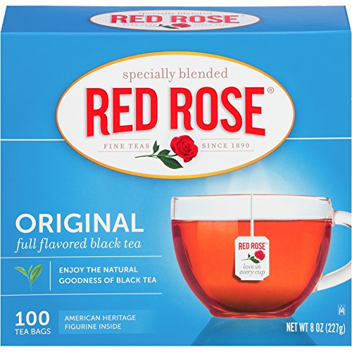 Click Here to See More Images Red Rose Original Black Tea - 100 ct (6-Pack)