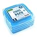 [NEW] Cool Pack, Slim and Reusable Ice Pack for Lunch Box - Freezer Cold Packs for Cooler Bag and Lunch Boxes - Original Long-Lasting Formula - (Blue - 5 Pack)