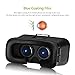 3D VR Glasses, AmiCool 3D Virtual Reality Headset Adjust Cardboard Video Movie Game Box for Apple iPhone 6 6S Plus 5S SE 5 and More Smartphones - Black