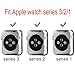 Compatible Apple Watch Cover 38mm [5 Pack], MAIRUI Protector Bumper Case Ultra-Slim Lightweight Protective Guard for Apple Watch Series 3/2/1, iWatch Sport/Edition/Nike+