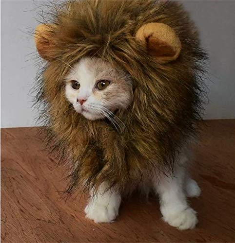 RosyLife Lion Mane Wig for Dog and Cat Costume