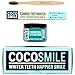 Activated Charcoal Teeth Whitening Powder With Bamboo Toothbrush |100% Natural, Vegan & Cruelty Free Charcoal Teeth Whitening| 3.17 oz | CocoSmile