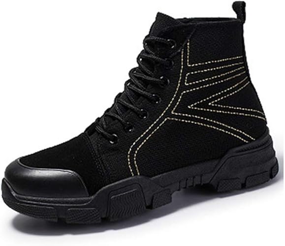 Amazon リンゼ シューズ メンズ スニーカー 靴 メンズ靴 カジュアルシューズ ブーツ ハイカット おしゃれ 紳士 紳士靴 歩きやすい キャンバススニーカー ミリタリーブーツ メンズ ブーツ レースアップ ミドルカット ブーツ