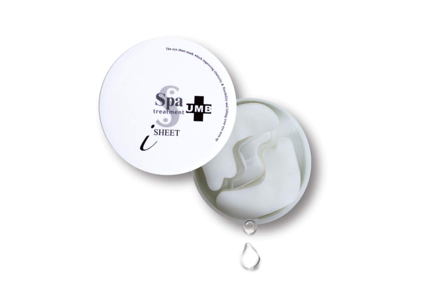 Spa Treatment UMB Stretch iSheet, Brightening Care for Your Under Eye (60 sheets) : Beauty