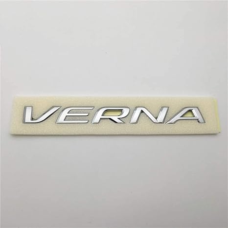 Amazon Co Jp 3dステレオヴァーナ手紙のロゴ車のリアトランクエンブレムメタルクローム車のテールラベルバッジデコレーションステッカー 車の ロゴステッカーデカール ホーム キッチン