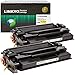 LINKYO Compatible Toner Cartridge Replacement for Canon 052H 052 High Capacity (Black, 2-Pack) primary