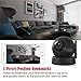 Wireless IP Camera Indoor Home Security Camera, 1080P Dome Cam with Surveillance System Remote Monitoring for Baby/Elder/Pet/Nanny Monitor, Pan/Tilt, Two-Way Audio and Night Vision