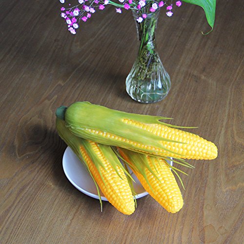 Babariol Artificial Corn, Lifelike Simulation Fake Vegetable Corn (3 pcs) (Corn) - Thumbnail 5