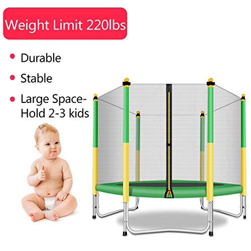 Fashionsport OUTFITTERS Trampoline with Safety Enclosure Indoor or