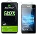 [2-Pack] Dmax Armor for Microsoft Lumia 950 Screen Protector, [Tempered Glass] 0.3mm 9H Hardness, Anti-Scratch, Anti-Fingerprint, Bubble Free, Ultra-Clear