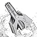 KEDSUM Professional Portable Manual Nose & Ear Hair Trimmer, No Batteries Required, Stainless Steel Nose Hair Remover for Men & Women,Come with a Fingernail Clipper