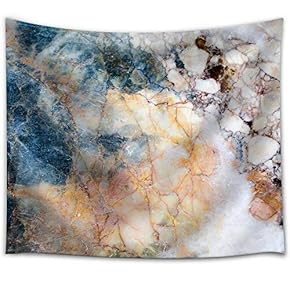 Marble Patterned Texture Background in Natural Patterned and Color for Design, Abstract Marbles of Thailand - Fabric Wall Tapestry Home Decor - 51x60 inches