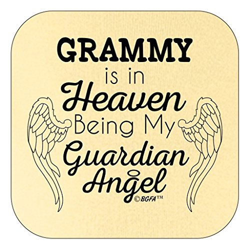 Remembrance Gifts Grammy in Heaven Being my Guardian Angel Infant T-Shirt 18 Months Banana - Thumbnail 2