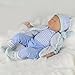CHAREX Reborn Doll Clothes for 18-20 inch Reborn Toddler Girl Dolls, Includes Hoodie, Shorts, Shirt, Slip-on Shoes, Total 4 pcs Doll Outfit Pajama Clothing Set
