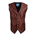 EGC1B07-08 Mens Paisley Gifts For Boyfriend Waistcoat Microfiber Vests By Epoint