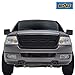 EAG 04-08 Ford F-150 Raptor Grille Glossy Black ABS Replacement Grill With Shell