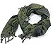 Military Shemagh Tactical Desert 100% Cotton Keffiyeh Scarf Wrap, Green, One size