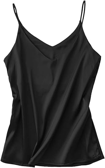 plus size white satin camisole