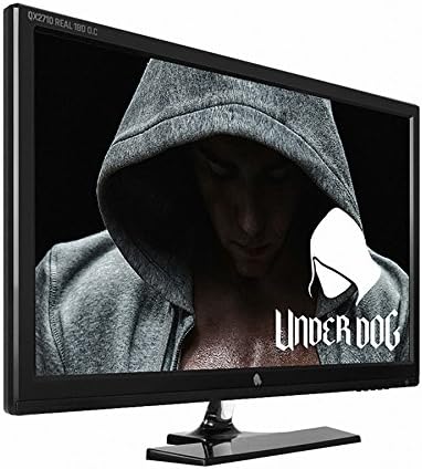 QNIX UNDERDOG QX2710 REAL 180 O.C FHD (1920x1080) Gaming Monitor 180Hz/1ms, Zero Input Lag, Over Clocking, Flicker Free