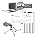 FIFINE PC Microphone 3.5mm Plug and Play Microphones for Computer Desktop Laptop Online Chat, Broadcast Microphone for Skype,YouTube,Google Voice Search, Games-K667