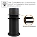 Fintie Aluminum Wall Mount Stand for Amazon Echo Plus / Echo (1st Generation) - Enhanced Strength and Stability Metal Holder Station, Black