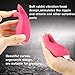 Louviva Vibrator Mini Clitoris Massager Sex Toy for Women - Cordless Vibrating Handheld Portable Massager-10 Speeds Cordless Rechargeable Waterproof.