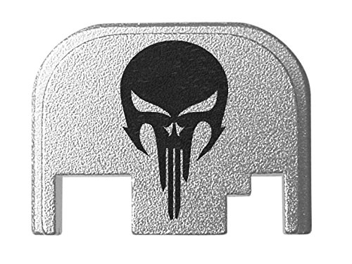 Ndz performance silver rear cover slide back plate for glock 17 1…