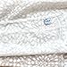Semi-Sheer Valance for Kitchen Window - Embroidered Lace Short Valance for Kitchen, Cafe, Living Room, Door Decoration, 17 x 59 Inch, White, ZHH
