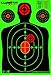 Radioactive Silhouette Reactive Shooting Targets, 12 x 18 Inch (50-Pack)