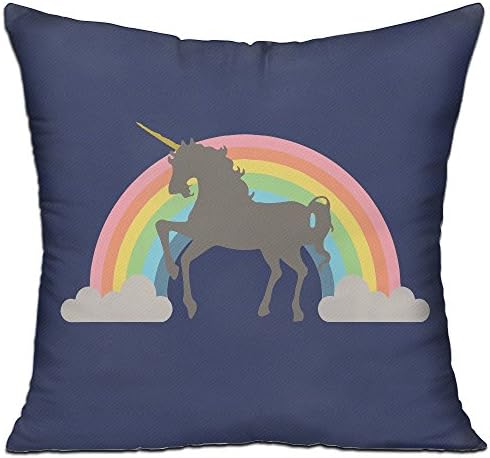 Unicorn Power 18'' X 18'' Decorative Square Throw Pillow Cover With Pillow Inner