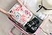 Ourtour Hanging Travel Cosmetic Organizer Toiletry Bag