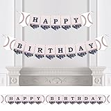 Batter Up - Baseball - Birthday Party Bunting Banner - Sports Party Decorations - Happy Birthday