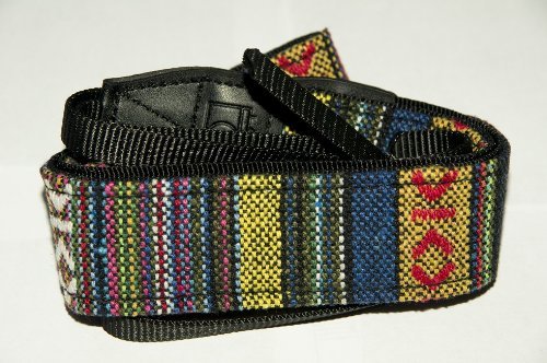 VintageStrap MCN Multi-Color Camera Neck Strap for Canon Nikon Sony Pentax Sigma DSLR Cameras
