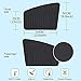 aokway Car Sun Shade, Car Side Window Shade Mesh Magnetic Universal Fit for rv Truck UV Protection 2 PCS(Front)