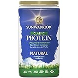 Sunwarrior Protein Raw Vegan Natural -- 2.2 lbs