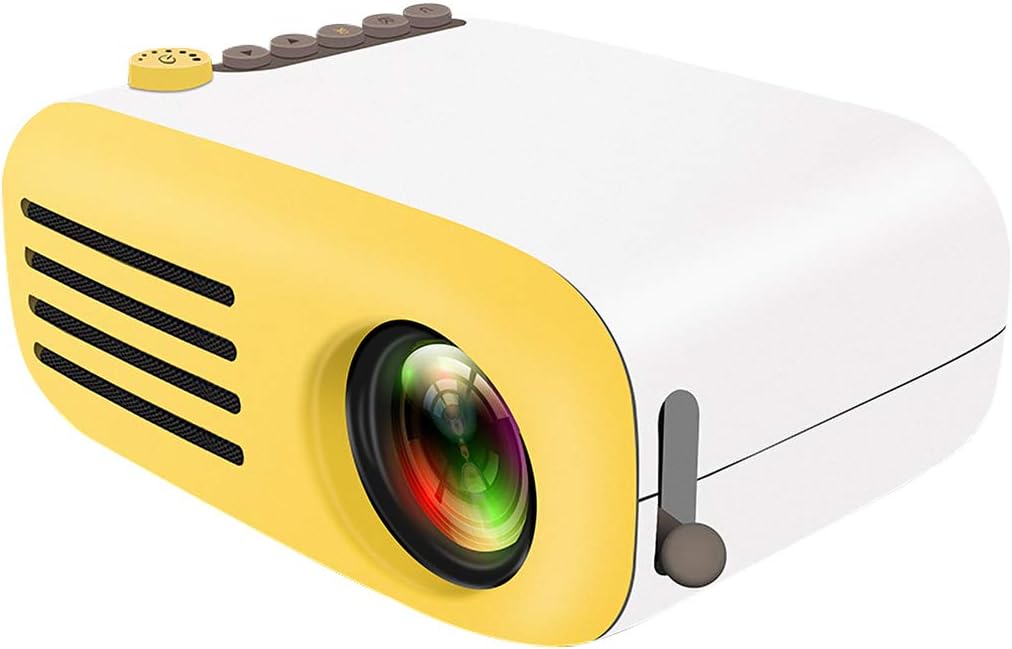 HUIIT Mini LED Pocket Projector Home Beamer Kids Gift USB HDMI ...