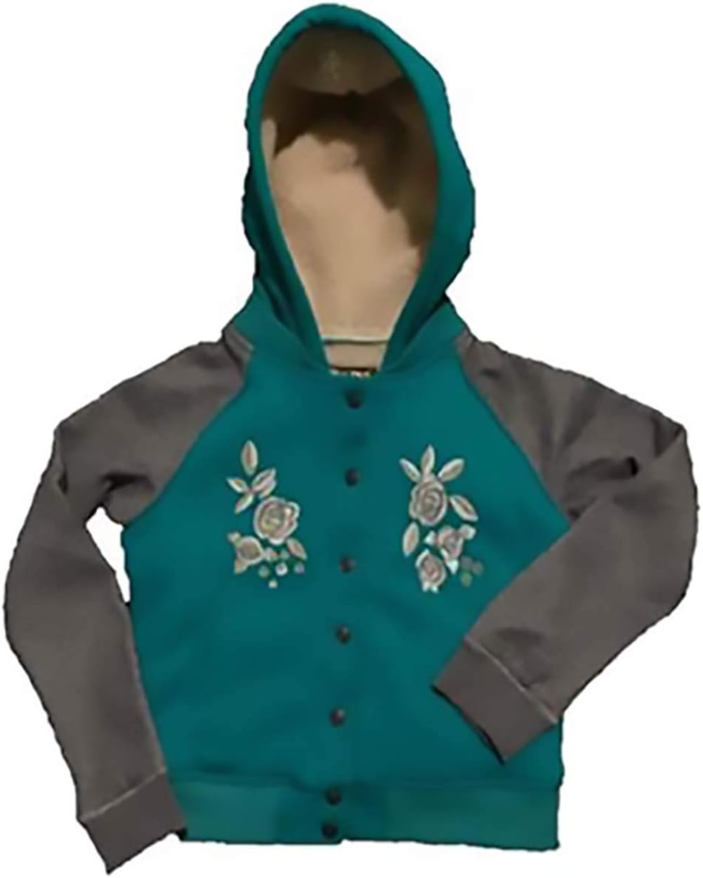 girls hooded denim jacket